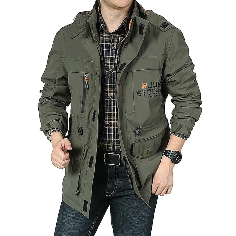 Campera Rompevientos Hombre Impermeable Cortaviento Outdoor